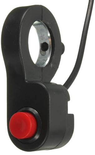 Pulsante clacson manubrio, pulsante clacson moto, pulsante moto pulsante clacson - pulsante accensione/spegnimento, manopola manubrio, comando clacson, pulsante stop-avviamento motore per scooter elet