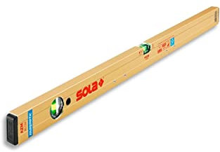 Sola Wasserwaage magnetisch AZM - Wasserwaage mit Magnet Länge 1200mm, Aluminium