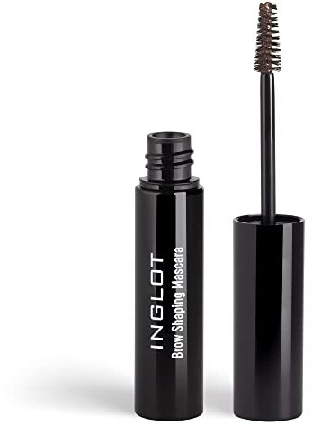 Inglot Mascara pour Sourcils | Teintée - Souligne bien le couleur des Sourcils | Brosse Confortable | Définition Durable | Application Rapide | Emballage Pratique | Brow Shaping Mascara | 4 ml | nr 5