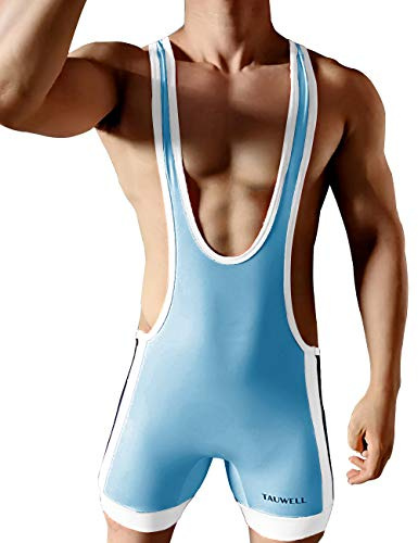 Chaleco de levantamiento de pesas para hombre, leotardo de lucha libre, traje corto de triatlón para hombre