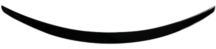 Mingbereit Alerón De Techo para Tesla para Modelo S 2012-2023 alerón Trasero Coche Cubierta Labio Material ABS Negro Brillante Apariencia Fibra Carbono Kit carrocería Alerón De Coche(Gloss Black)