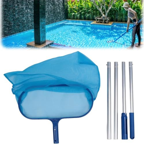ZDL Retino Piscina,190cm Rete a Maglia Fine per Piscina,Retino per Pulizia Piscina,Retino Piscina per Pulizia Piscina Foglie e Detriti,Retine per Pesci per Pool,Rete a Maglia Fine dello