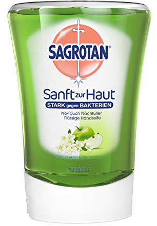 Sagrotan Flüssige Handseife Nachfüller, Apfel & Jasmin, 250 ml