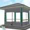 Durchsichtige Planenvorhänge Schwere Außenplanen Plane Seitenwände mit ReißVerschluss/öSen,Abdeckplane-Rennvorhänge,Pergola Terrasse Transparente Wasserdichte Überdachung,W×H-2.5×2.2m/8.2*7.2ft