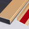 NILZA Selbstklebend Treppenkantenprofil Winkelprofil Laminat Treppenprofil Aluminium Abschlussprofil 90cm Stufenkantenprofil rutschfeste (Color : Titanium Gold, Size : W7.5cmxH2.5cm)