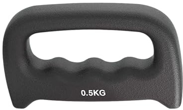 LOVIVER Hand Weight Boxing Dumbbell Ergonomic Non Slip Grip Dumbbell Handheld Weight for Core Shadow Boxing Fitness Aerobics Cardio, 0.5KG