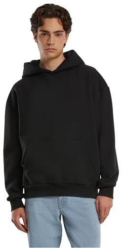 Urban Classics Sweat à Capuche surdimensionné pour Homme - Coupe surdimensionnée - Décontracté - pour Homme, Noir, M