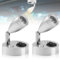 GBKDQQ 2 Stück 12V Leselampe, Led Spot 12v mit USB Anschluss, Warmweiß 3000K Book Light, 12 Volt Led Lampen Wohnmobil für Wohnwagen, Camper, wohnmobil, Boat