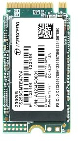 Transcend MTE470A 256GB Interne M.2 PCIe NVMe SSD 2242 PCIe NVMe 3.0 x4 Industrial TS256GMTE470A