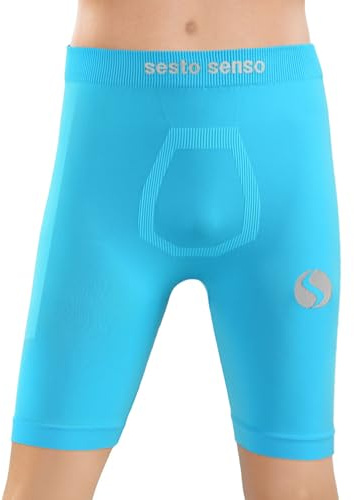 sesto senso Underbyxor barn pojkar cykelbyxor korta under shorts sport tajt, Columbia, 116cm - 140cm