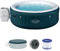 Bestway® Lay-Z-SPA® Energiespar-Whirlpool Miami AirJet™ für 6 Personen Ø 196 x 66 cm, Dunkelgrün