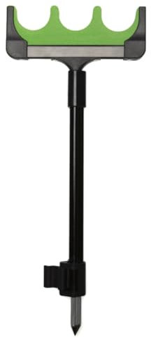 Jasaly Angelstöcke für Karpfenangeln, Stange aus Legierung, Halterung für Meerespfosten, Angelzubehör, Karpfenangelrute, Pod, Angelrute, 3 Löcher