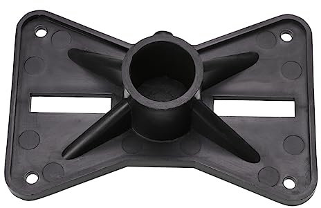 Hemobllo Soporte De Altavoz De Plástico Base De Soporte Para Almacenamiento De Altavoces Negro