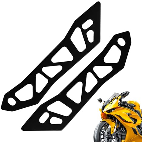 Wezalget Soporte De Aleación Ajustable Para Moto, Soporte De Montaje En Aleación De Aluminio, Accesorios Antideslizantes De Reemplazo Para Motociclistas Entusiastas De Aventura Al Aire Libre