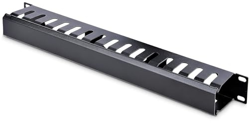 StarTech.com 1U Covered Cable Finger Duct, CMDUCT1UX