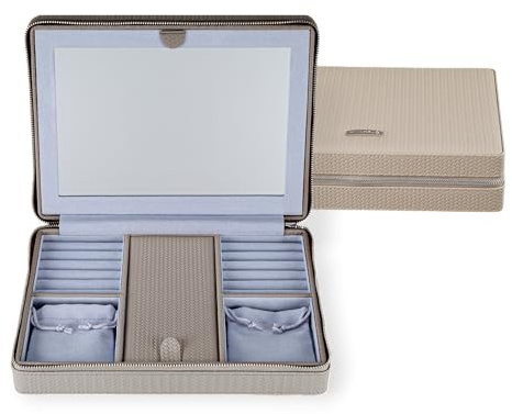 Windrose Reissverschluss Schmuckbox Corbello (taupe-legacy)