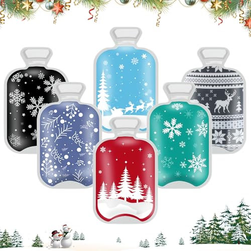 HYran 6er Handwärmer, Taschenwärmer Kinder, Wiederverwendbar, Zum Knicken, Mini Wärmflasche, Kleinigkeiten