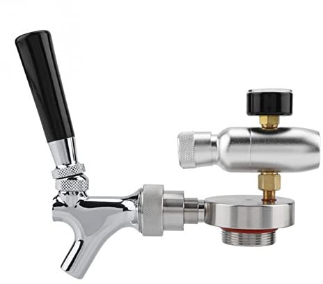 JKELPV Produzione di Birra Distributore di rubinetti per rubinetti a Lancia di Birra in Acciaio Inossidabile per coltivatore di Birra Mini barile 2L / 3.6L / 4L barile da Birra