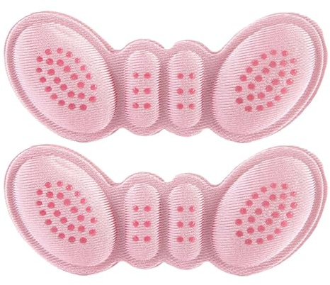 Inserts de coussin de talon pour chaussures - Lot de 2 coussinets de talon pour le contenu du talon et le confort | Réduisez les poignées de talon réutilisables pour chaussures, coussinets de talon