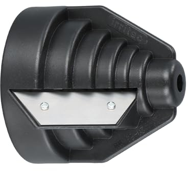 Kaiyzo Sbavatore per Tubo Plastica, 20-63 mm, Attrezzo per Smussare per PVC PE PP, Sbavatore Manuale Ergonomico, Nero