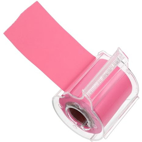 Alipis Adesivo Promemoria Multifunzione Rotolo Blocchi Note Adesive Compatti in Carta ABS e Metallo Accessorio per Casa e Ufficio Design Semplice e Colori Vivaci per Organizzazione e