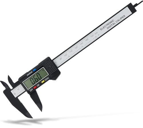 Adoric Vernier Caliper Digital Caliper,150MM 6 Inch Calipers Measuring Tool - Electronic Micrometer Caliper with Large LCD Screen, Auto-off Feature, Inch and Millimeter