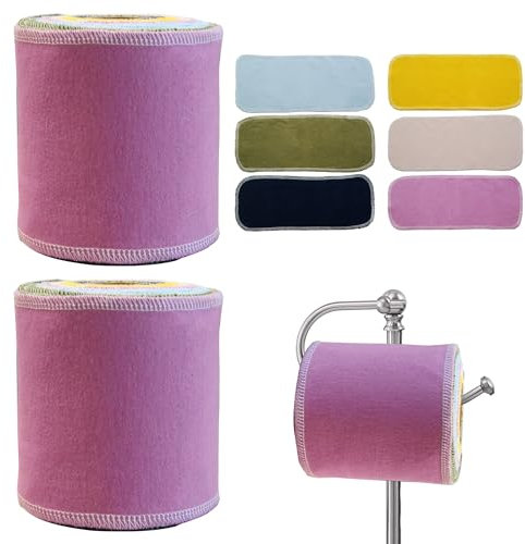 BreodyEco Rollo lavable de papel higiénico reutilizable – 60 toallitas absorbentes de tela de bidé toallas sin papel para RV Camper sin residuos toallas de papel higiénico