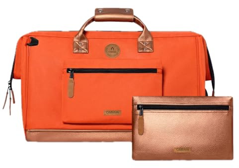 CABAIA Sac de Voyage Duffle Bogota 40L - Bagage Cabine - Déperlant | Compartiment à chaussures · Ouverture grand angle · MOLLE pochettes interchangeables · Certifié Vegan · Conçu pour durer