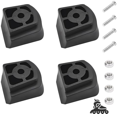 GSCRE Lot de 4 Plaquettes de Frein Universelles pour Rollers en Ligne