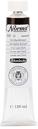 Schmincke – Norma® Professional - feinste Künstler-Ölfarben, Vandyckbraun - 120 ml