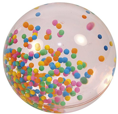 Eduplay Riesenflummi Ø 10cm mit Wasser und Kügelchen gefüllt