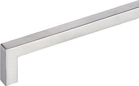 SOTECH Maniglia a barra per mobili maniglia E8 in vero acciaio inossidabile Distanza di montaggio 480 mm