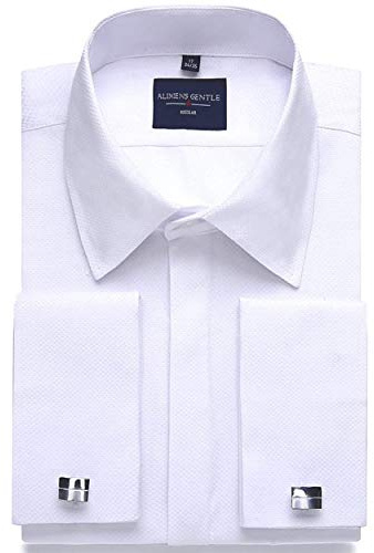 Alimens & Gentle Men's Regular Button Down Shirt (Pack of 1)