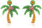 Beaded Earrings - Summer Earrings, Strawberry Earrings, Palm Tree Earrings for Women, Vacation Earrings, Beach Earrings, Bohemian Earrings, Beach Earrings for Women Vacation (GREEN)