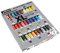 Pébéo – Huile Fine XL Étui 30 Tubes de 20 ML Assortis et Pinceau – Peinture Huile Coffret et Pinceau – Kit Peinture Huile Multisurface, Nacre