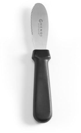 HENDI 855768 Couteau à beurre - cranté