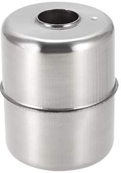 SS304 - Interruttore a galleggiante in acciaio inossidabile, sfera galleggiante, 45 x 55 x 15 mm