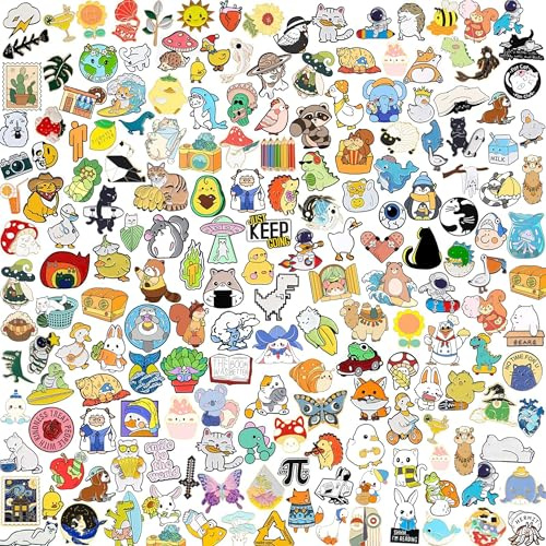 fiintrwa 20 Mixed Enamel Brooch Bulk Set,Lapel Badges, Cartoon Plant Enamel Pin Sets, Funny Button Pins Jewelry for Backpack Cloths Hats Jacket Decoration