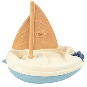 Smoby - Little Green - Barca a vela - Giocattolo d'Eveil - Made in France - Plastica Biosource - 140601WEB