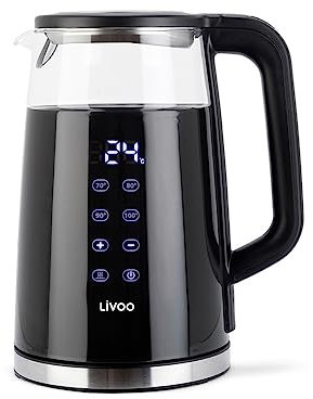 Bouilloire Électrique Sans Fil 1,7l 2200w Noir - DOD198