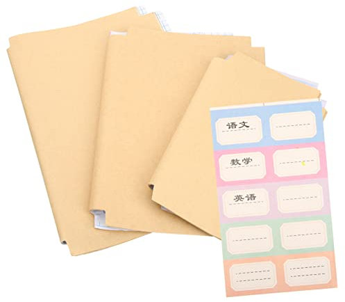 EXCEART 30 Blatt Bucheinband Bucheinband Spanplatte Tagebuch Papier Buch Weicher Einband Sammelalbum Notizbuch Bücher Der Bibel Vintage-Geschenke Bucheinband Bucheinband