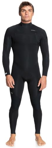 Quiksilver Herren Everyday Sessions 3/2 BZ L/SL Fullsuit, Black, XL