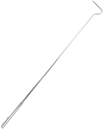 Toyvian Gancho para De Serpientes Acero Inoxidable Pinzas y Gancho Retractil Herramienta De