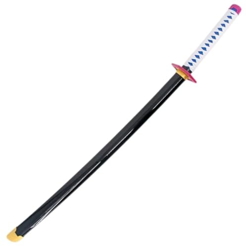 AMONT | Katana Decorativa LED 105 cm en Bambú | Espada Iluminada Azul de Exhibición sin Filo | EYM