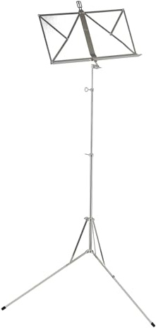 Wittner pupitre 964a, pupitre réglable en hauteur avec grand support de partitions, extra long (110–175 cm), léger et pliable, 1,1 kg, Fabriqué en Allemagne