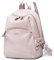 GOLF SUPAGS Zaino Elegante per le Donne, Zaino da Viaggio Casual per Ragazze, Zainos da Giorno, Borsa a Mano Borsa per Libri in Nylon (Rosa)