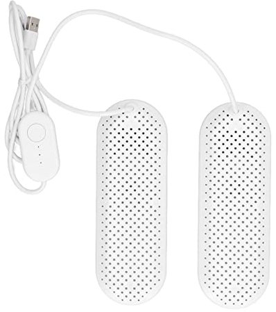 Hapivida Tragbare Schuh Trockner USB Aufladegerät Elektrische Stiefel Trockner mit Timer für Stiefel, Socken, Handschuhe, Schuhe, Ski Stiefel, Turnschuhe, Hausschuhe(Weiß)
