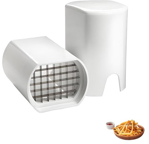 Potato Cutter Chips, Fries Potato Chips Cut Multi-Size Chip Cutter Machine for Homemade Fries Wedges and Sticks Easy to Use Clean Radish Cucumber Kitchen and Household Vegetable Slicer