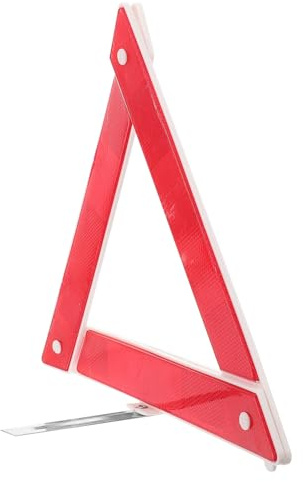 SOPOTUTU Triángulo De Advertencia Para Automóviles Reflectante Plegable Triángulo De Advertencia De Carretera Señal De Seguridad Para Entradas De Vehículos