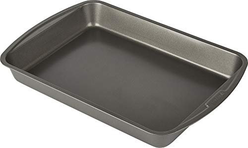 GoodCook Everyday Antihaft-Backform, Stahl, 35,6 x 25,4 cm, Grau